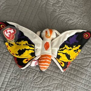 TY BEANIE MOTHRA GODZILLA